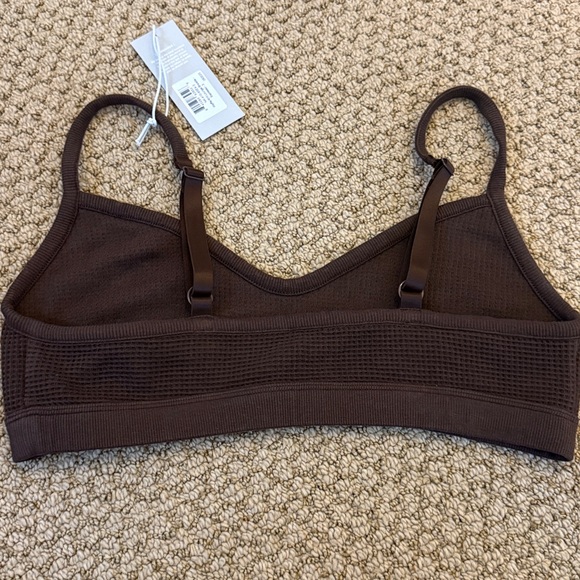 Waffle Knit Lounge Bralette - Picture 7 of 7